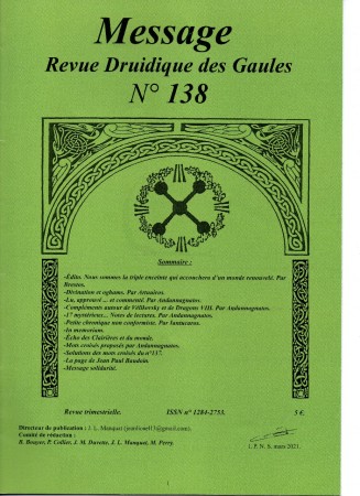 PUBLICATION DRUIDIQUE